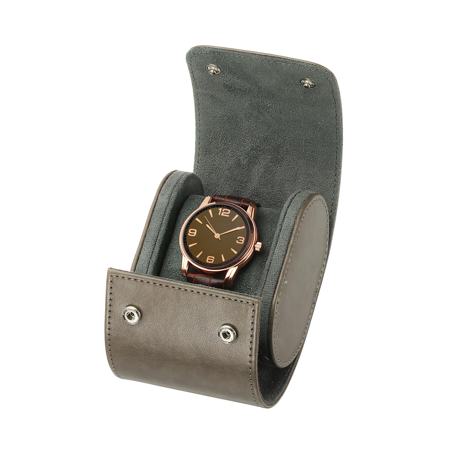 uxcell 1-Slot Leather Watch Travel Case, Watch Roll Storage Box with Removable Pillow, Jewelry Gift Organizer, for Christmas, Anniversary, Birthday,
uxcell 1-Slot Leather Watch Travel Case, Watch Roll Storage Box with Removable Pillow, Jewelry Gift Organizer, for Christmas, Anniversary, Birthday,