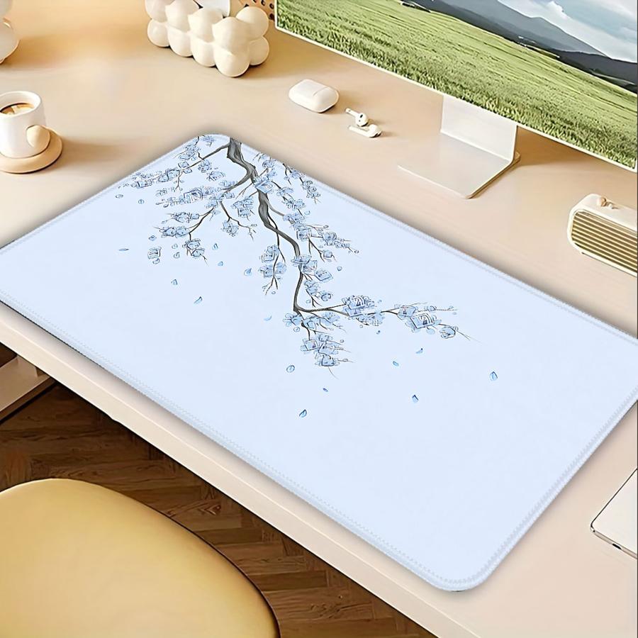 Waterproof Mouse Pad Keyboard Mouse Pad Game Console Pad office Pad Desk accessories Computer Laptop Pad Blue Flowers 220x180x2mm
Waterproof Mouse Pad Keyboard Mouse Pad Game Console Pad office Pad Desk accessories Computer Laptop Pad Blue Flowers 220x180x2mm