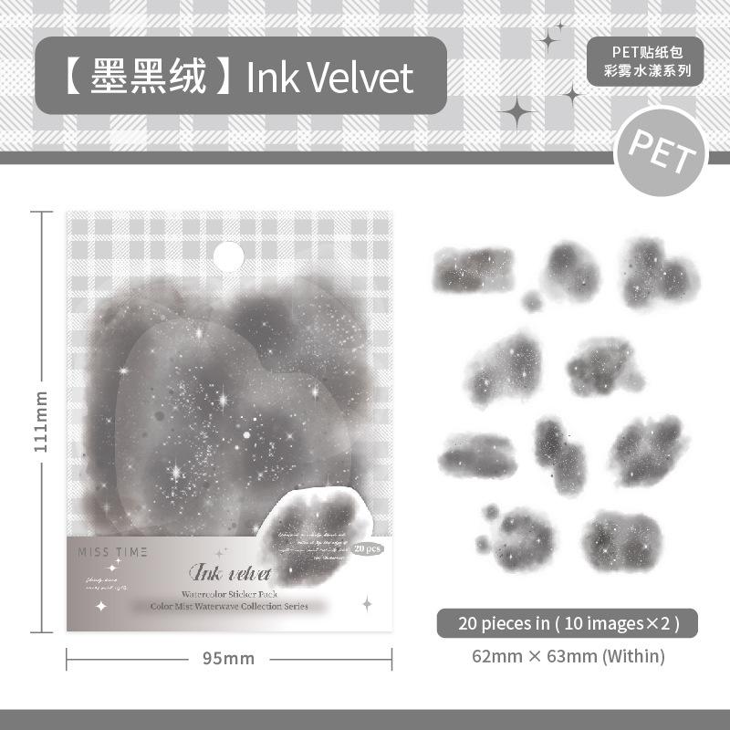 20pcs/1lot Kawaii Scrapbook Sticker Colorful mist and rippling water Scrapbooking Supplies Planner Decorative Stationery Sticker
20pcs/1lot Kawaii Scrapbook Sticker Colorful mist and rippling water Scrapbooking Supplies Planner Decorative Stationery Sticker