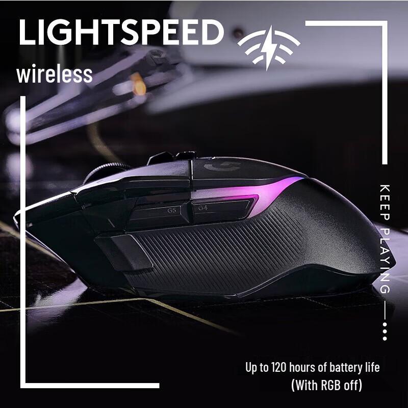 Logitech G502 X Plus Wireless Gaming Mouse
Logitech G502 X Plus Wireless Gaming Mouse