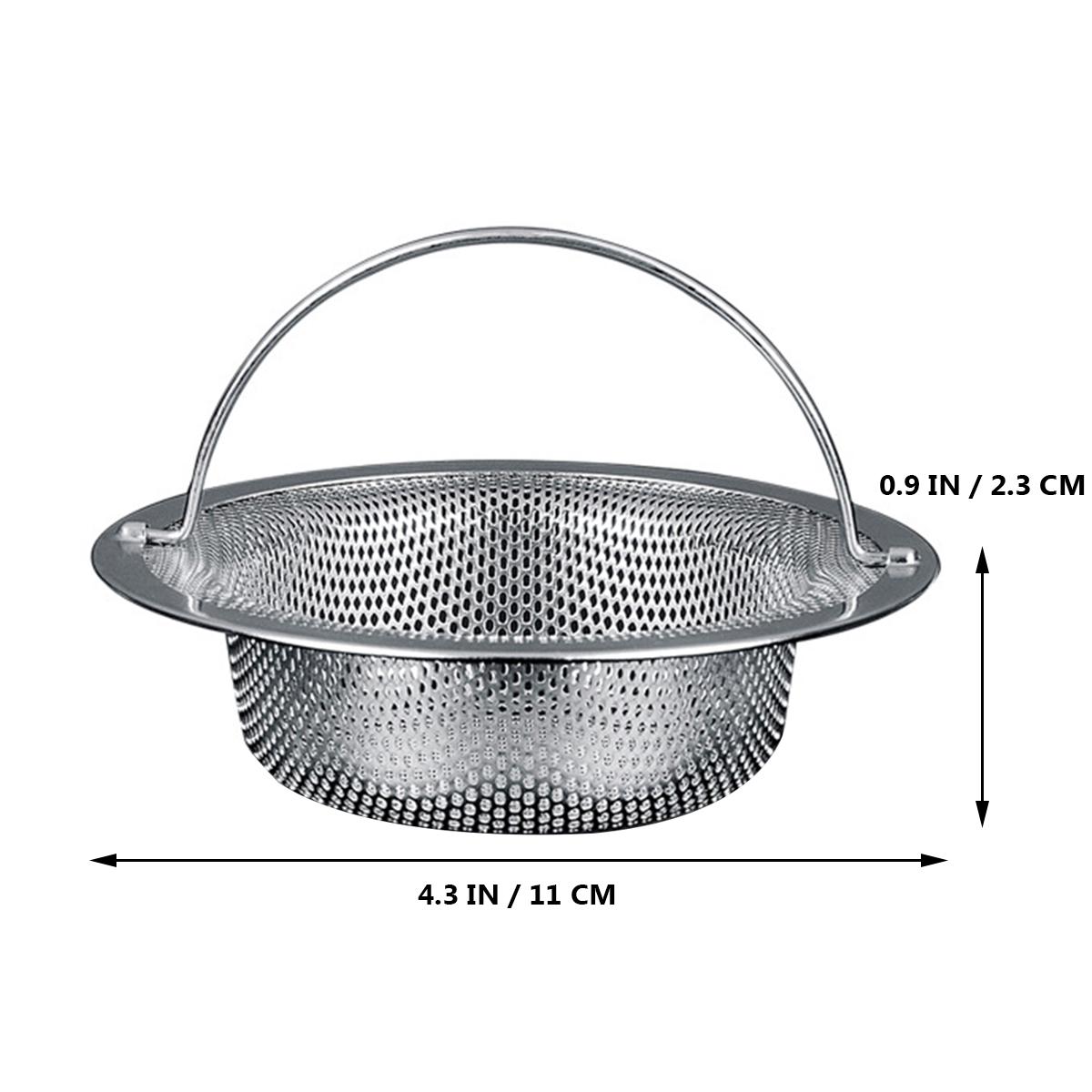 Durable Stainless Steel Sink Strainer Easy Install Remove Effective Food Filter Smooth Water Flow Practical Use
Durable Stainless Steel Sink Strainer Easy Install Remove Effective Food Filter Smooth Water Flow Practical Use