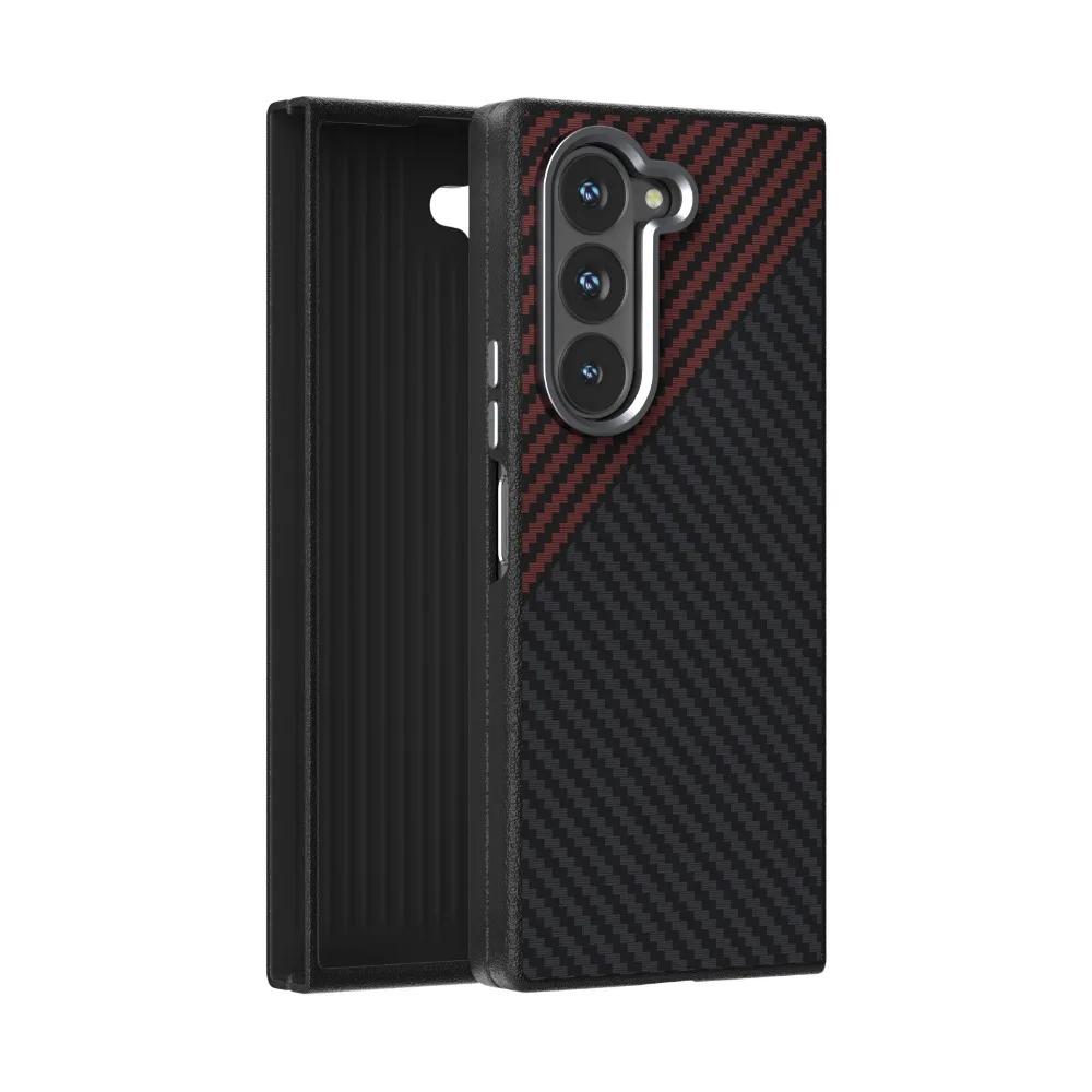 Carbon fiber leather Magnetic Phone Case for Samsung Galaxy Galaxy Z Fold 6 5 Fold6 Fold5 5G hard shell protective Cover For Samsung Galaxy Z Fold5
Carbon fiber leather Magnetic Phone Case for Samsung Galaxy Galaxy Z Fold 6 5 Fold6 Fold5 5G hard shell protective Cover For Samsung Galaxy Z Fold5