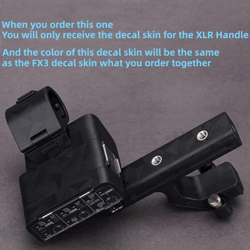 FX3 Anti-Scratch Camera Sticker Coat Wrap Protective Film Body Protector Skin Cover For Sony ILME-FX3 ILMEFX3 FX3 XLR For Sony FX3
FX3 Anti-Scratch Camera Sticker Coat Wrap Protective Film Body Protector Skin Cover For Sony ILME-FX3 ILMEFX3 FX3 XLR For Sony FX3
