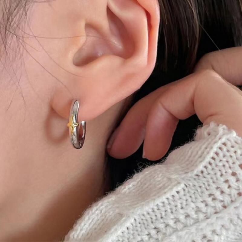 Diamond Plus Silver Earrings gold
Diamond Plus Silver Earrings gold