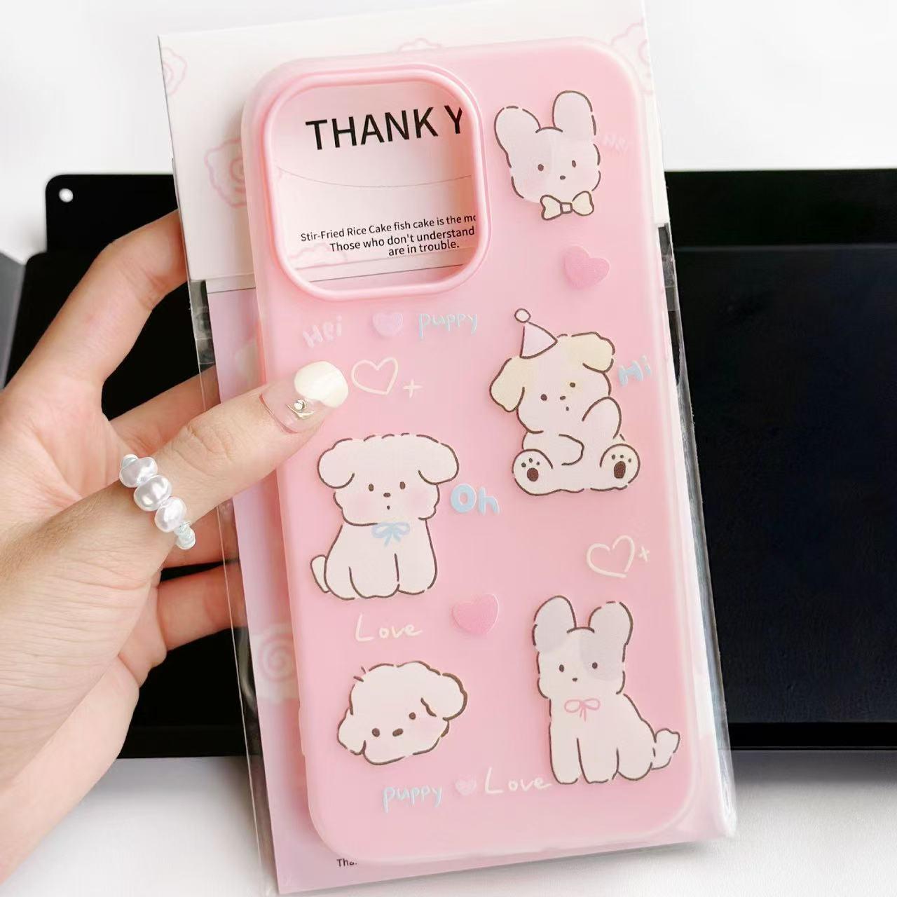 Cute Puppy Jelly Glue Case for iPhone 13 Pro Max & 12 iPhone 14 Pro Max
Cute Puppy Jelly Glue Case for iPhone 13 Pro Max & 12 iPhone 14 Pro Max