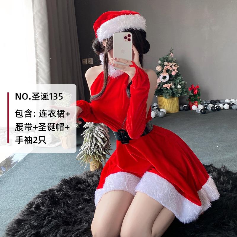 Новая рождественская одежда/милая рождественская одежда с оленьими ушками/забавная рождественская одежда/одежда для рождественского выступления average size
Новая рождественская одежда/милая рождественская одежда с оленьими ушками/забавная рождественская одежда/одежда для рождественского выступления average size