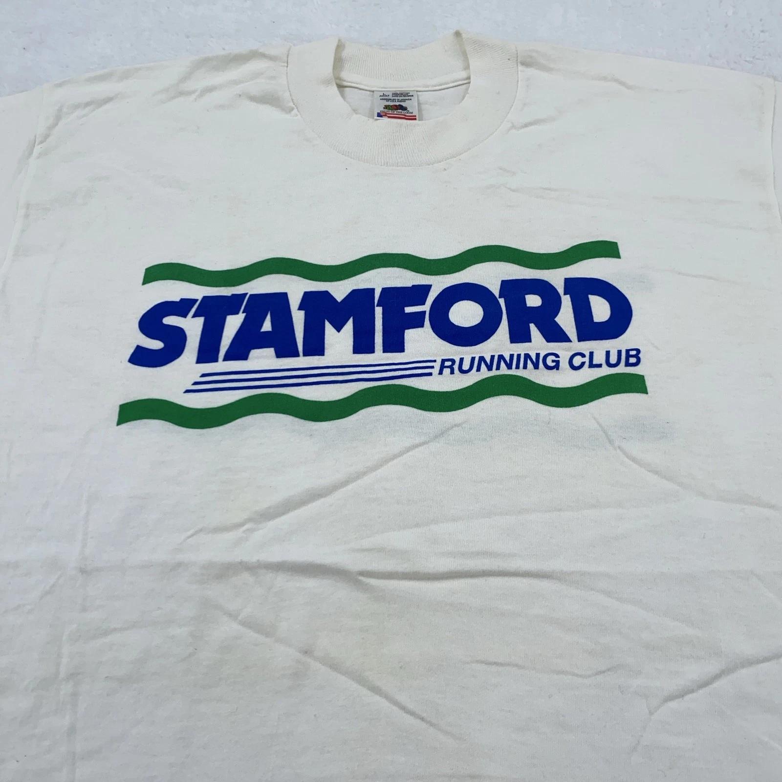 Vintage Stamford Running Club Shirt Large Track Race Tee CT College 90s M
Vintage Stamford Running Club Shirt Large Track Race Tee CT College 90s M