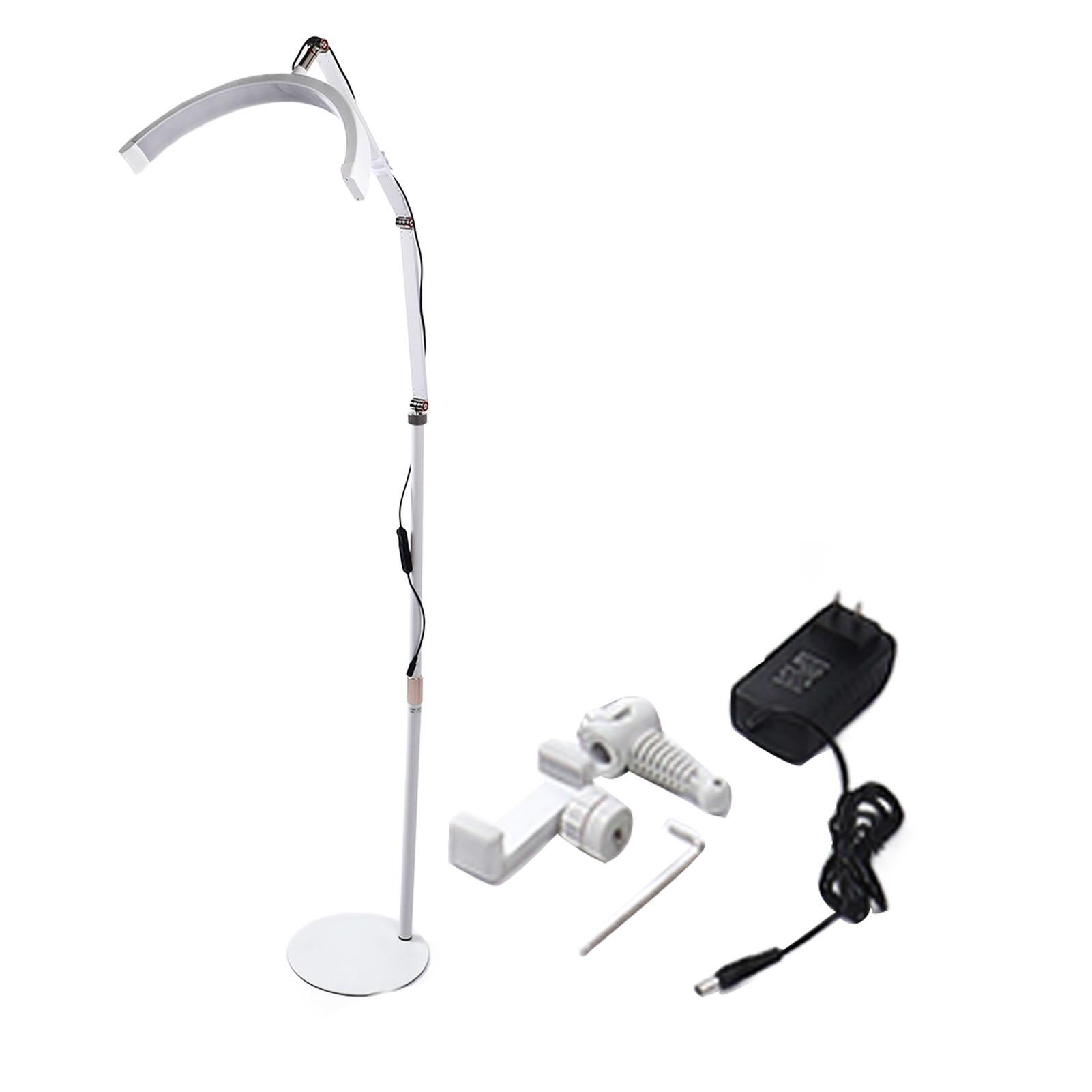 LED Half Moon Floor Light 360 Degrees Rotating Adjust Height Eyelash Beauty Lamp White US Plug
LED Half Moon Floor Light 360 Degrees Rotating Adjust Height Eyelash Beauty Lamp White US Plug