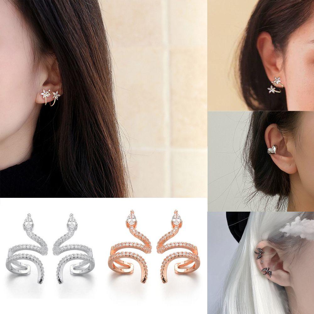 Gift Jewelry Party No Pierced Tragus Earrings Ear Wrap Rhinestones Ear Cuff Dangle Ear Clip
Gift Jewelry Party No Pierced Tragus Earrings Ear Wrap Rhinestones Ear Cuff Dangle Ear Clip