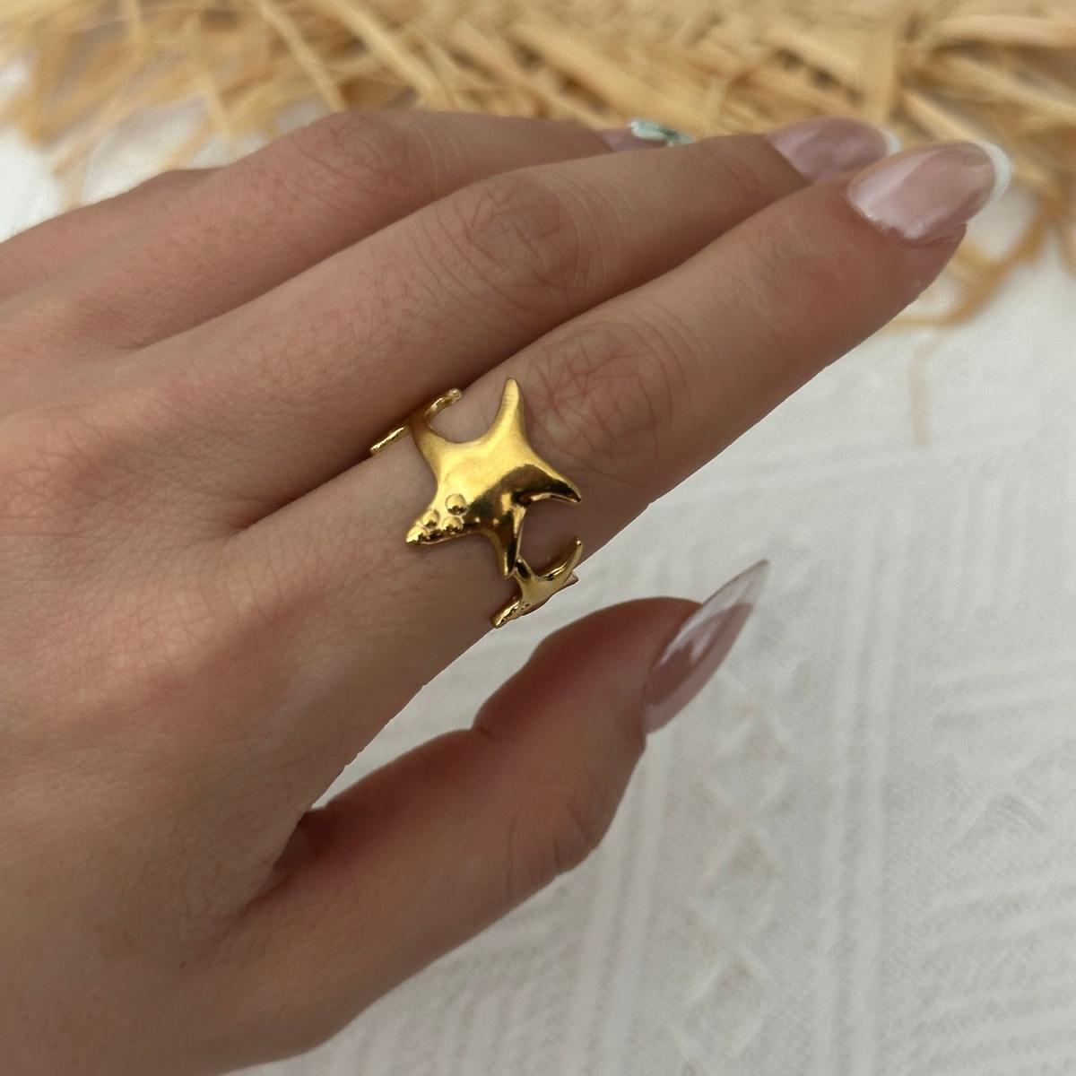 Stainless Steel Irregular Wave Coral Starfish Flower Rings For Women Men Retro Punk Floral Leaf Geometric Line Ring Boho Jewelry
Stainless Steel Irregular Wave Coral Starfish Flower Rings For Women Men Retro Punk Floral Leaf Geometric Line Ring Boho Jewelry