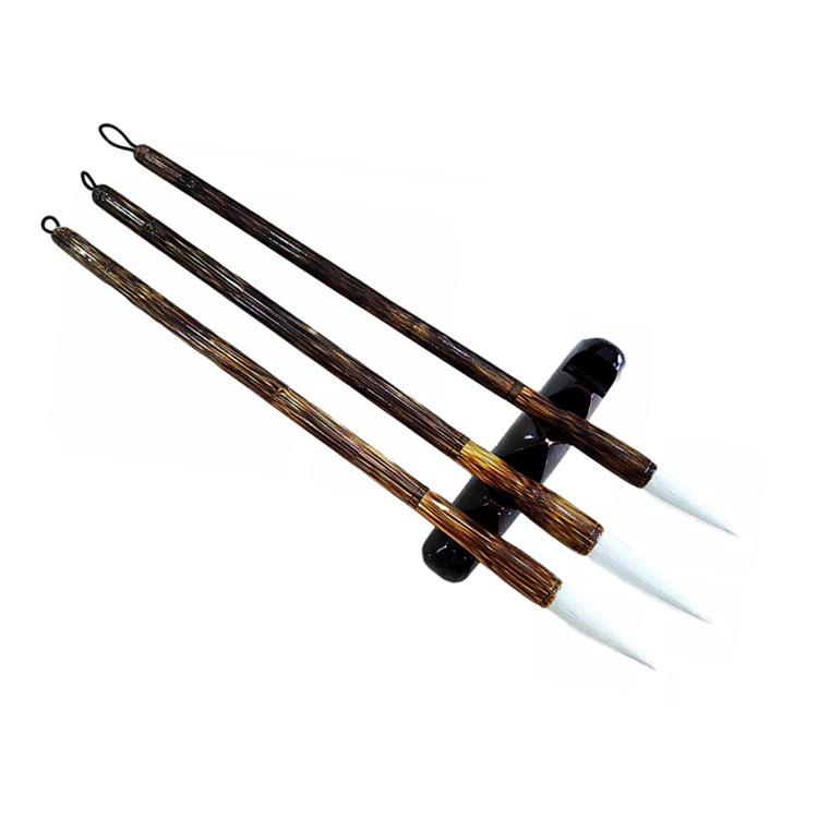 Moso Bamboo Goat Hair Calligraphy Set: Large/Medium Regular, Seal, Clerical Scripts Small
Moso Bamboo Goat Hair Calligraphy Set: Large/Medium Regular, Seal, Clerical Scripts Small