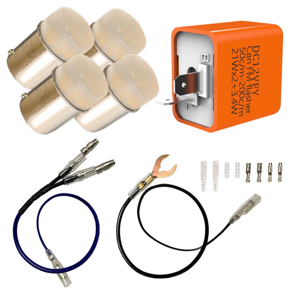 Откройте для себя светодиодные лампы Winds G18 Super Bright 9LED Stealth для мотоциклов, 4 шт., равномерное распределение света, 2-контактное реле указателя поворота, жгут проводов
Откройте для себя светодиодные лампы Winds G18 Super Bright 9LED Stealth для мотоциклов, 4 шт., равномерное распределение света, 2-контактное реле указателя поворота, жгут проводов