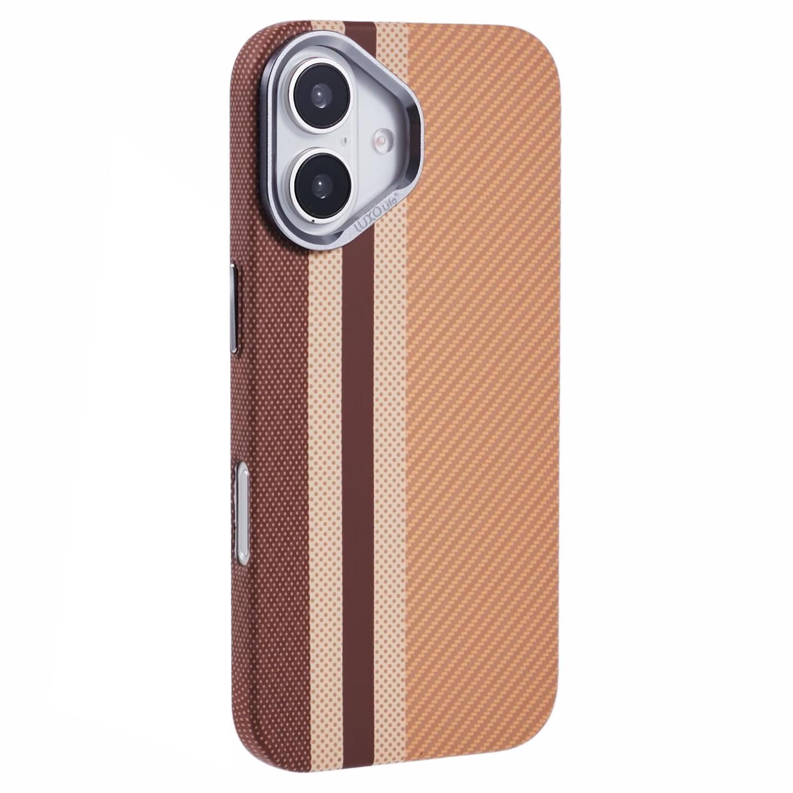 Для чохла iPhone 16 Plus, сумісного з MagSafe, з текстурою вуглецевого волокна, ПК-чохол для телефону з гідротрансферним друком Yellow Vertical Stripes
Для чохла iPhone 16 Plus, сумісного з MagSafe, з текстурою вуглецевого волокна, ПК-чохол для телефону з гідротрансферним друком Yellow Vertical Stripes