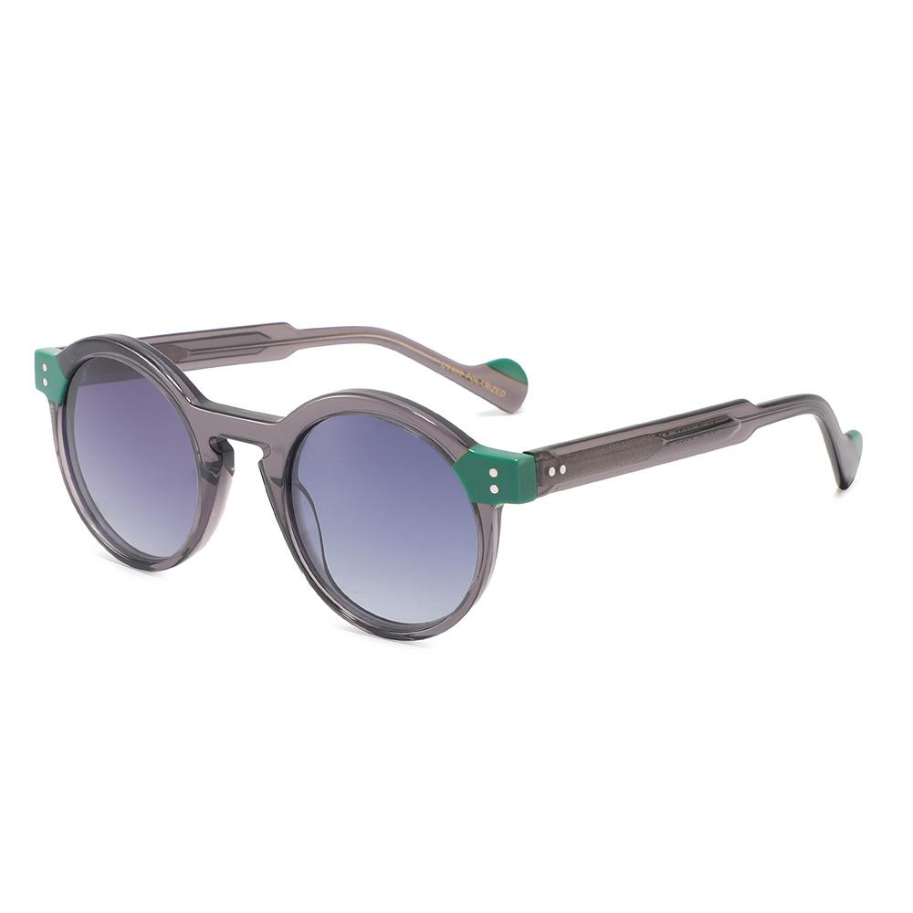Fashion Punk Small Frame Handmade Acetate Men Polarized Sunglasses Vintage Trend UV Protection Women Prescription SUN GLASSES as picture
Fashion Punk Small Frame Handmade Acetate Men Polarized Sunglasses Vintage Trend UV Protection Women Prescription SUN GLASSES as picture