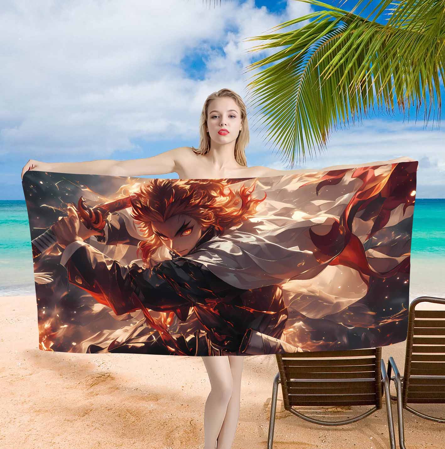 Anime D-Demon S-Slayers Single-sided Printing Beach Towel One Piece Bath Towel 75x150cm Bathroom Shower Washcloth Home Decor W40*H60(CM)
Anime D-Demon S-Slayers Single-sided Printing Beach Towel One Piece Bath Towel 75x150cm Bathroom Shower Washcloth Home Decor W40*H60(CM)