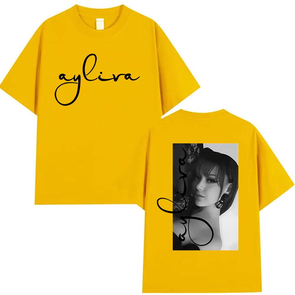 Die Ayliva Tour 2026 Print Graphic T-Shirts Unisex Women Fashion High Quality Vintage T Shirt Hip Hop Oversized Cozy Cotton T-shirt 4XL
Die Ayliva Tour 2026 Print Graphic T-Shirts Unisex Women Fashion High Quality Vintage T Shirt Hip Hop Oversized Cozy Cotton T-shirt 4XL