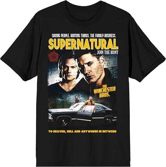 Supernatural Tv Series Men#039S To Heaven Hell And Anywhere In Between TShirt Unisex T-Shirt M
Supernatural Tv Series Men#039S To Heaven Hell And Anywhere In Between TShirt Unisex T-Shirt M