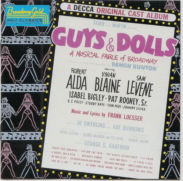 CD VARIOUS - Guys & Dolls MCAD10301 MCA Classics 1991 US Soundtracks & Musicals Used
CD VARIOUS - Guys & Dolls MCAD10301 MCA Classics 1991 US Soundtracks & Musicals Used