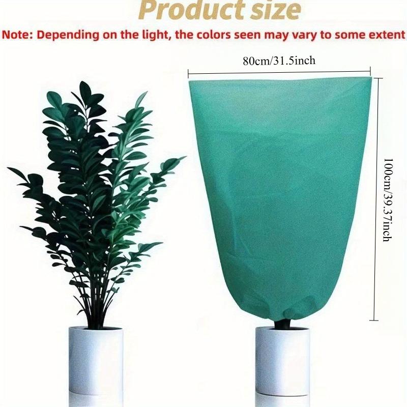1PC Large Tree and Shrub Freeze Bag with Zipper and Drawstring - Heavy Duty Winter Plant Cover, Green Outdoor Garden Cover
1PC Large Tree and Shrub Freeze Bag with Zipper and Drawstring - Heavy Duty Winter Plant Cover, Green Outdoor Garden Cover