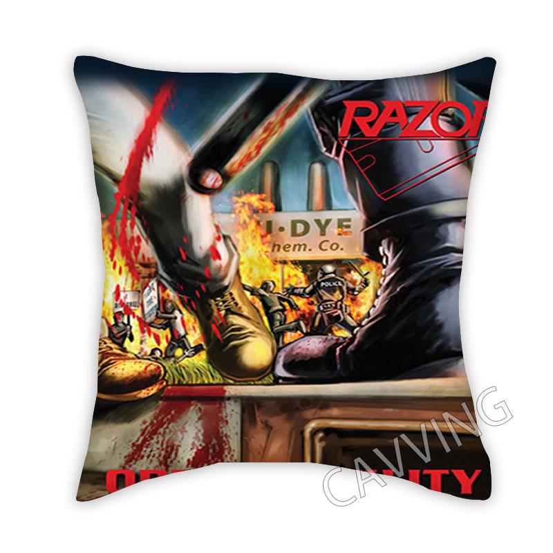 RAZOR Band 3D-печать Полиэстер Декоративные наволочки Бросок Чехол для подушки Квадратные наволочки на молнии Подарочные наволочки Домашний декор
RAZOR Band 3D-печать Полиэстер Декоративные наволочки Бросок Чехол для подушки Квадратные наволочки на молнии Подарочные наволочки Домашний декор