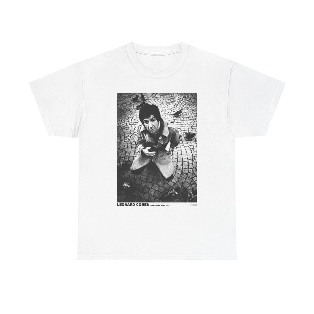 Leonard Cohen Graphic T Shirt Vintage Poster Unisex Heavy Cotton Tee L
Leonard Cohen Graphic T Shirt Vintage Poster Unisex Heavy Cotton Tee L