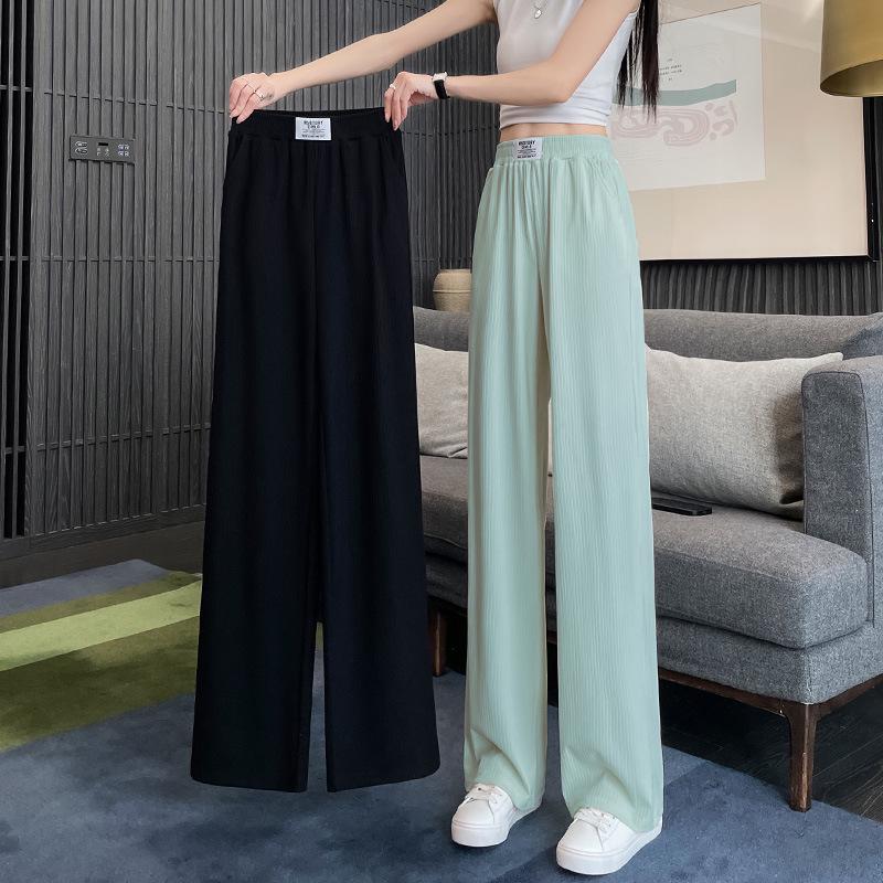 New 2025 Women s High Waist Ice Silk Wide-Leg Trousers: Lightweight, Sun-Protective, Summer Casual Pants with a Sleek Drape and Slimming Fit. M (96-110 kg)
New 2025 Women s High Waist Ice Silk Wide-Leg Trousers: Lightweight, Sun-Protective, Summer Casual Pants with a Sleek Drape and Slimming Fit. M (96-110 kg)
