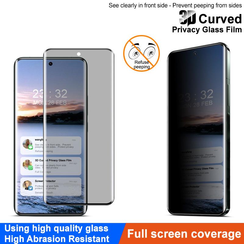 IMAK For Xiaomi 14 Pro/14 Ultra Screen Protectors Anti-peep 3D Curved 9H Tempered Glass Film As Shown A
IMAK For Xiaomi 14 Pro/14 Ultra Screen Protectors Anti-peep 3D Curved 9H Tempered Glass Film As Shown A