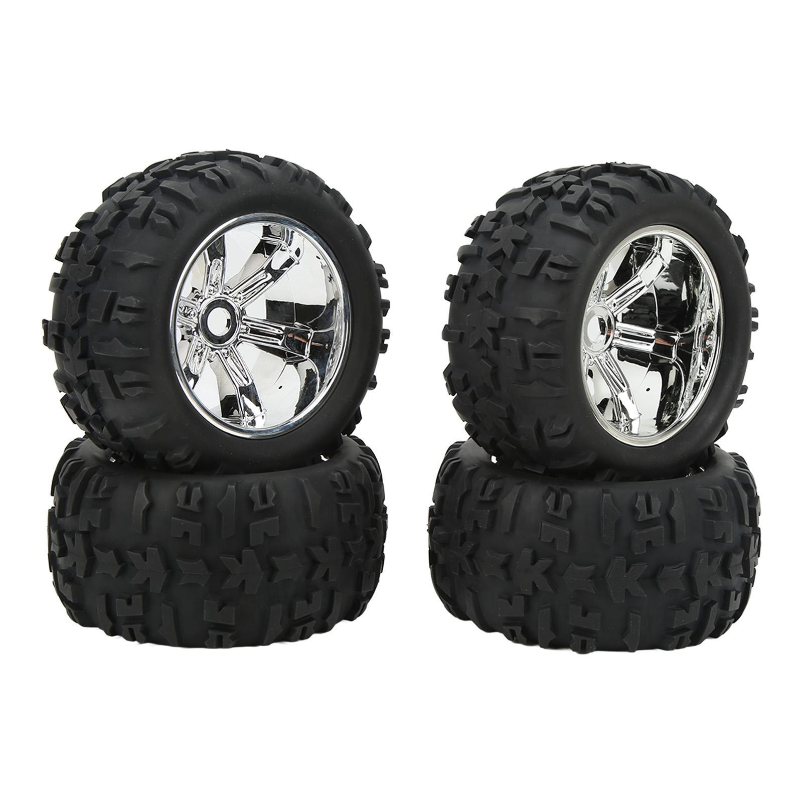 4PCS RC Rubber Tires Strong Cushioning Wear Resistant Replacement Rubber Tires for Traxxas Maxx чорний
4PCS RC Rubber Tires Strong Cushioning Wear Resistant Replacement Rubber Tires for Traxxas Maxx чорний