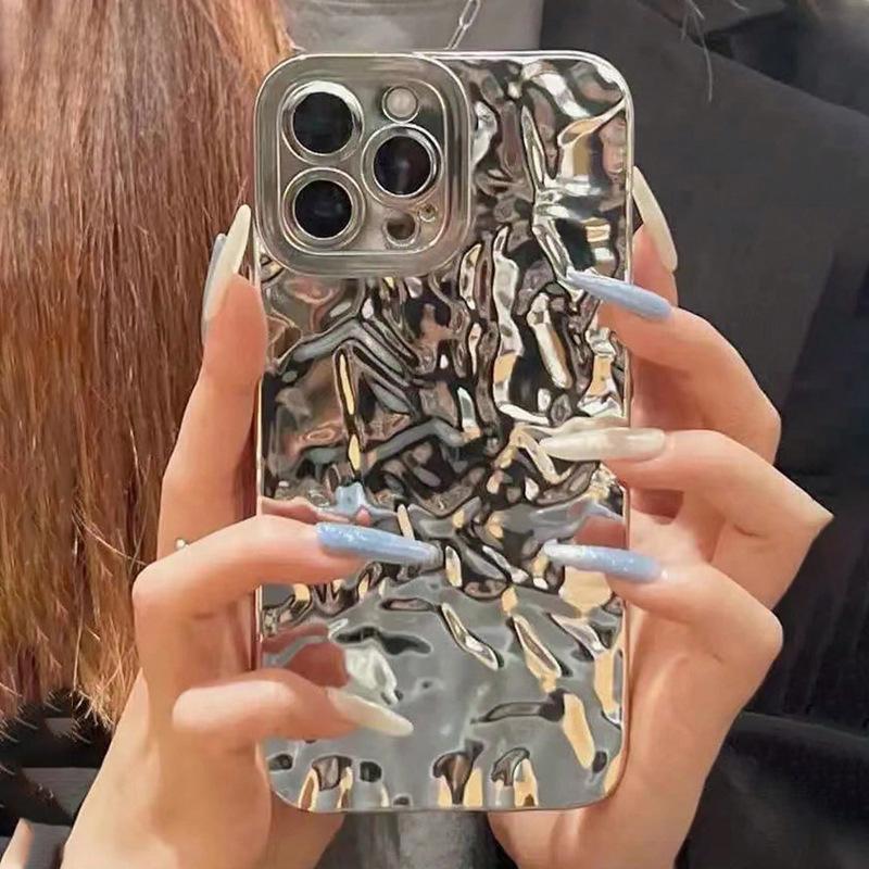 Мятая серебряная гальванизация для чехла 15pro для iPhone 14promax для чехла для телефона Apple For iPhone 17PROMAX
Мятая серебряная гальванизация для чехла 15pro для iPhone 14promax для чехла для телефона Apple For iPhone 17PROMAX