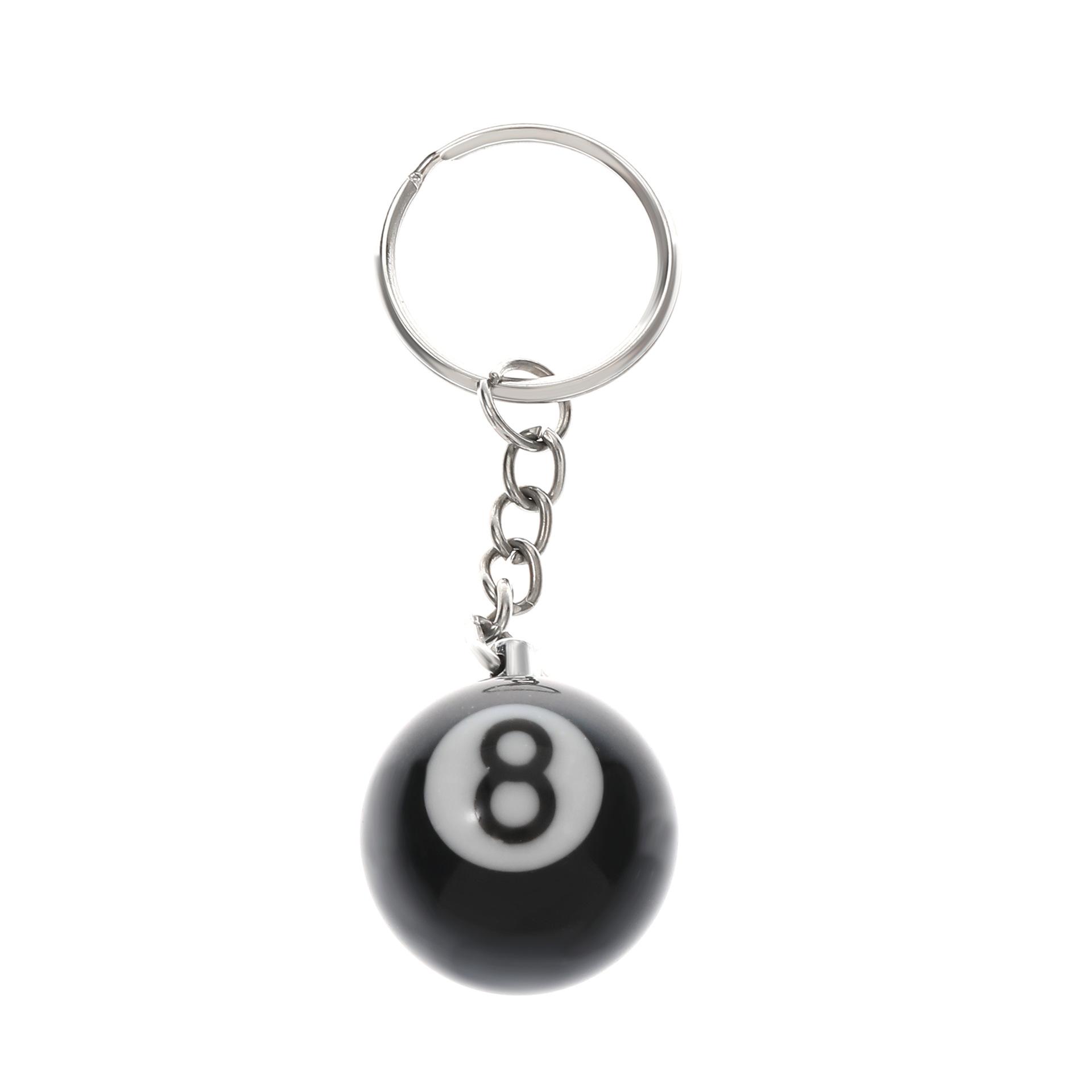 Fashion Creative Billiard Pool Keychain Table Ball Key Ring Lucky Black No.8 Key Chain 25mm Resin Ball Jewelry Gift
Fashion Creative Billiard Pool Keychain Table Ball Key Ring Lucky Black No.8 Key Chain 25mm Resin Ball Jewelry Gift