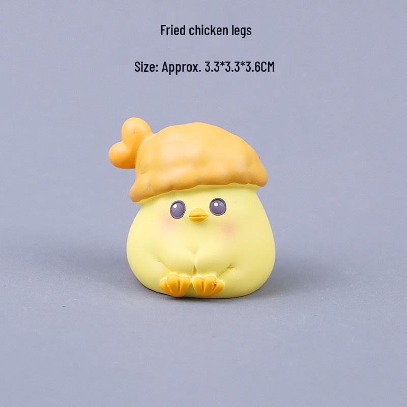 Cola Chicken Mini Ornament: Office Desktop Mood Stabilizer Decoration
Cola Chicken Mini Ornament: Office Desktop Mood Stabilizer Decoration