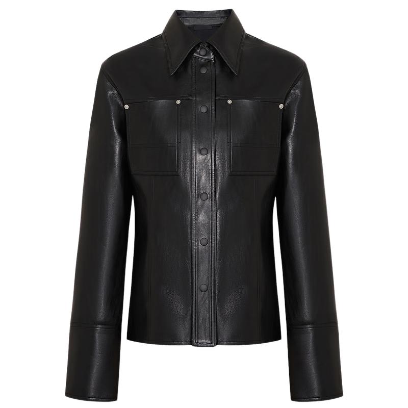 MO&Co. Женская короткая куртка из искусственной кожи в рок-стиле M
MO&Co. Женская короткая куртка из искусственной кожи в рок-стиле M