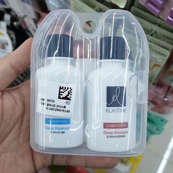 Elastine Moisture Travel Mini Set Shampoo 50ml + Conditioner 50ml One thing
Elastine Moisture Travel Mini Set Shampoo 50ml + Conditioner 50ml One thing