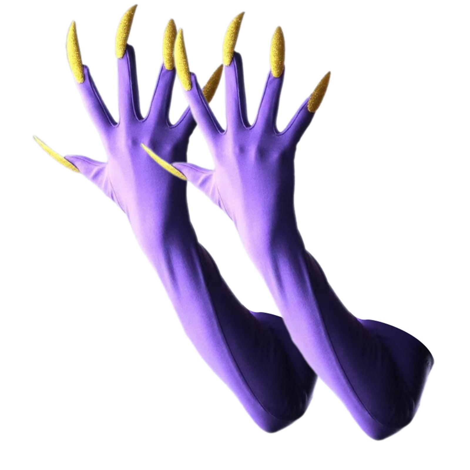 Панк Рукавички з Довгими Нігтями Темна Серія Косплей Рукавички Еластичні та Дихаючі Для Хелловін Вечірок Костюмні Аксесуари 18
Панк Рукавички з Довгими Нігтями Темна Серія Косплей Рукавички Еластичні та Дихаючі Для Хелловін Вечірок Костюмні Аксесуари 18