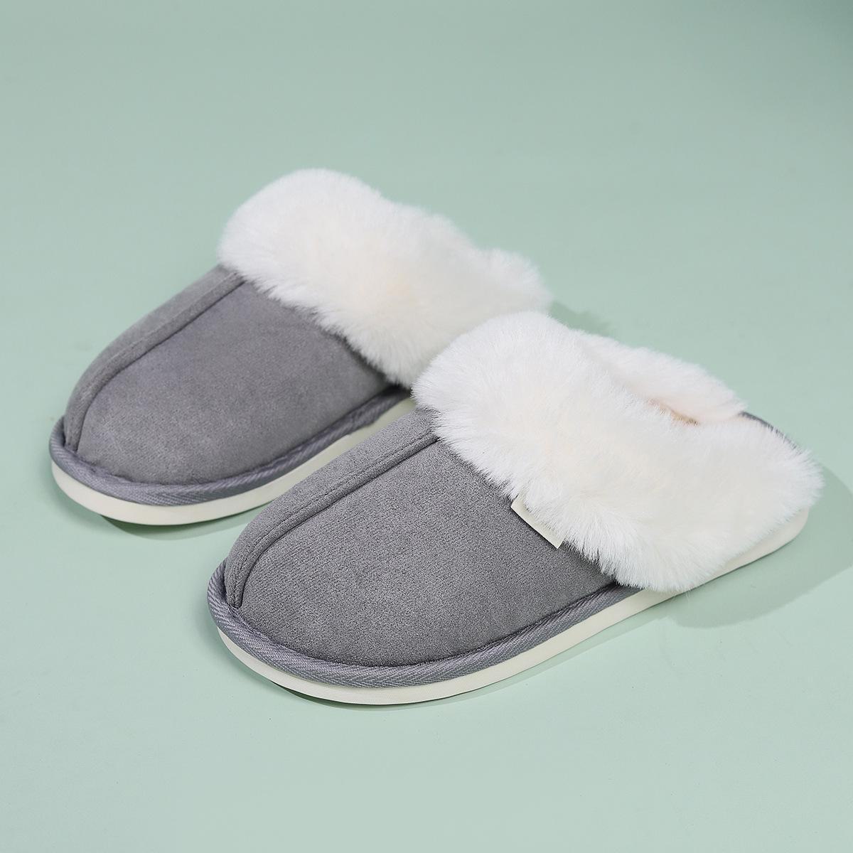 Cozy Cross-Border Plush Non-Slip Fur Slippers for Indoor Use 29 (44-45) темно-сірий
Cozy Cross-Border Plush Non-Slip Fur Slippers for Indoor Use 29 (44-45) темно-сірий