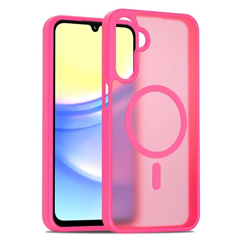 Magnetic Matte Translucent PC Shockproof Case for Samsung A56 A36 A26 A16 A06 A55 A35 A25 A15 for Magsafe Wireless Charge Cover Galaxy A36
Magnetic Matte Translucent PC Shockproof Case for Samsung A56 A36 A26 A16 A06 A55 A35 A25 A15 for Magsafe Wireless Charge Cover Galaxy A36
