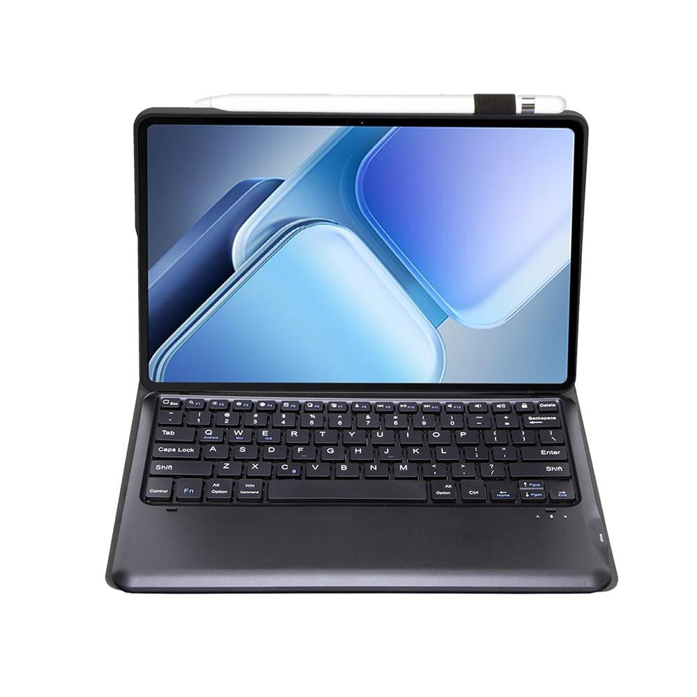 AV14 For vivo Pad3 Pro/iQOO Pad2 Pro Leather+TPU Tablet Cover with Bluetooth-compatible Keyboard Black
AV14 For vivo Pad3 Pro/iQOO Pad2 Pro Leather+TPU Tablet Cover with Bluetooth-compatible Keyboard Black