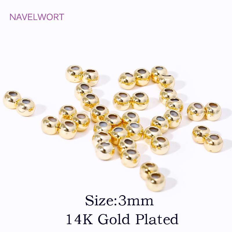 14K Gold Plated Adjustment Positioning Ball End Beads,Brass Stopper Spacer Beads For Jewelry Making DIY Bracelet Accessories 10 Pieces
14K Gold Plated Adjustment Positioning Ball End Beads,Brass Stopper Spacer Beads For Jewelry Making DIY Bracelet Accessories 10 Pieces