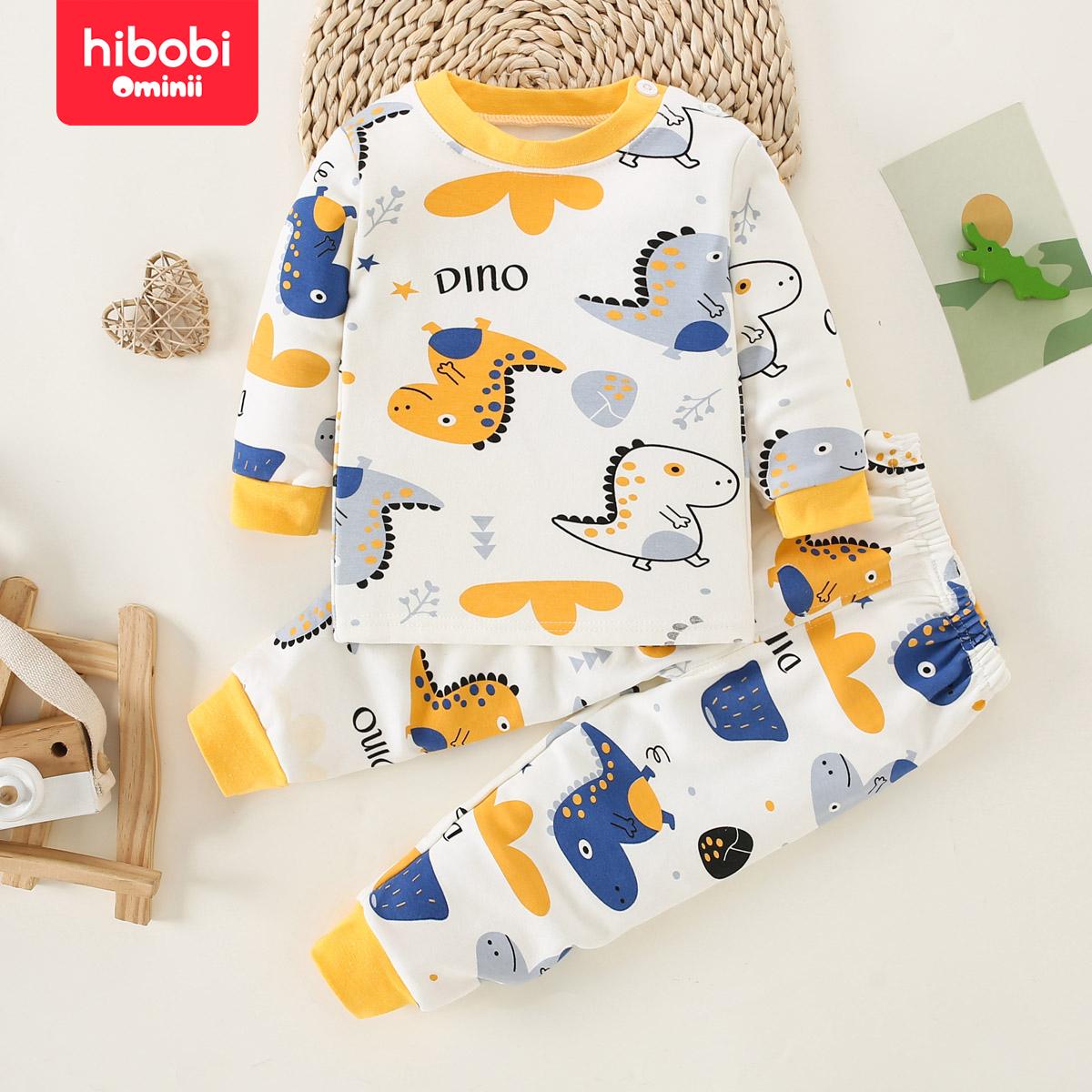 Hibobi, новая детская домашняя одежда, детская домашняя одежда с длинными рукавами, хлопковые пижамы, весенне-осенний детский комплект из двух предметов с героями мультфильмов для маленьких мальчиков
Hibobi, новая детская домашняя одежда, детская домашняя одежда с длинными рукавами, хлопковые пижамы, весенне-осенний детский комплект из двух предметов с героями мультфильмов для маленьких мальчиков
