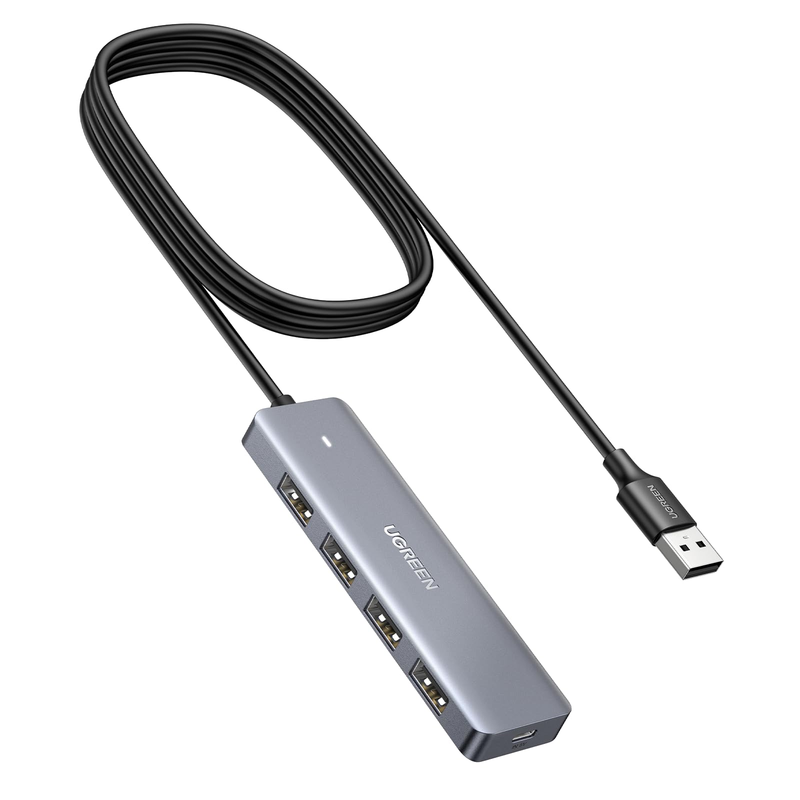 UGREEN USB-концентратор, 4 порта расширения USB-концентратор, USB-C блок питания, автономный USB-концентратор, высокоскоростной, легкий PS5, PS4 OS, совместимый со светодиодной лампой 3.0
UGREEN USB-концентратор, 4 порта расширения USB-концентратор, USB-C блок питания, автономный USB-концентратор, высокоскоростной, легкий PS5, PS4 OS, совместимый со светодиодной лампой 3.0