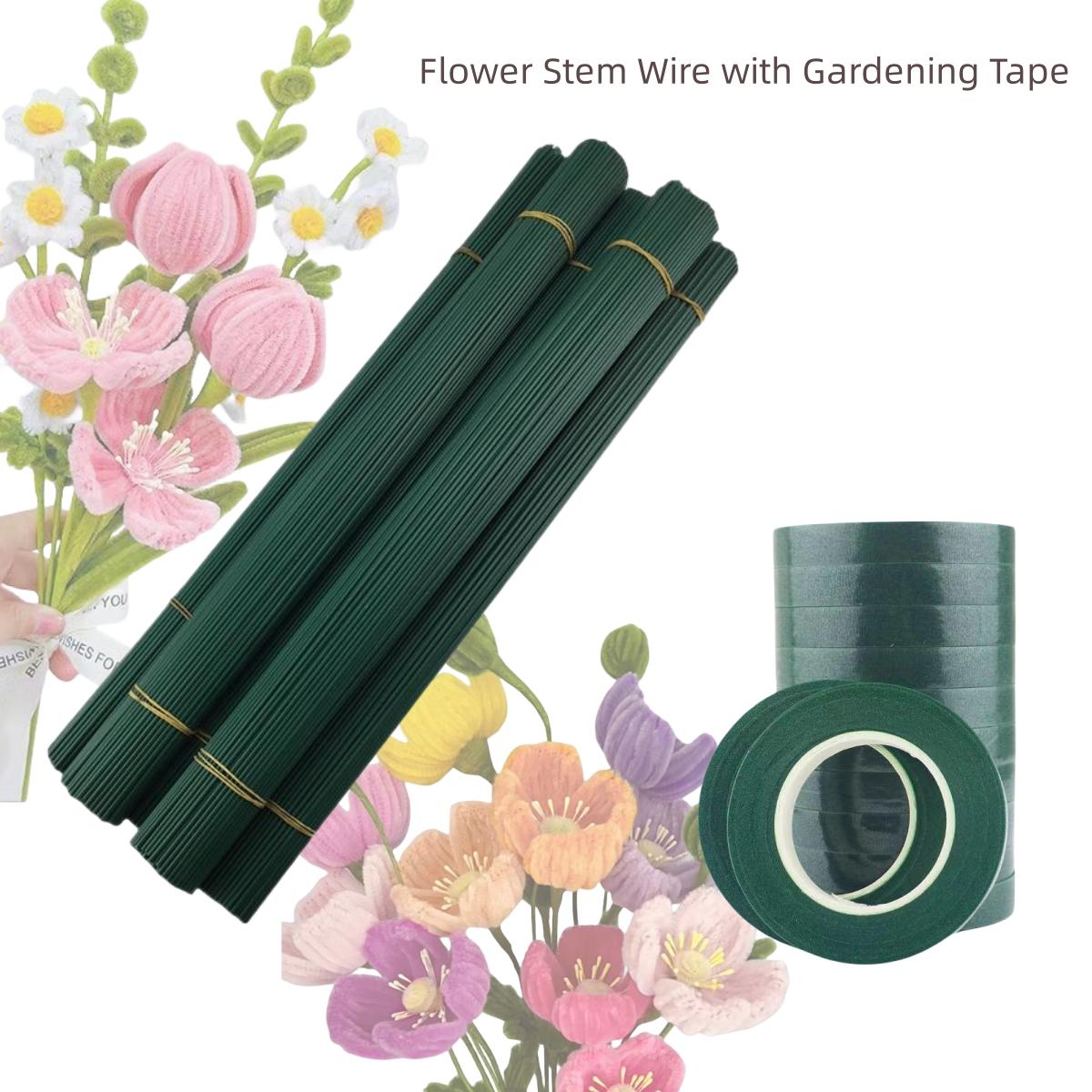 50/100 шт. Дріт для квіткових стебел, Флористичний дріт для стебел, 30 см/11,8 дюйма Флористичний зелений дріт для стебел, 2 рулони Клейка флористична стрічка, Зелений Садовий 52pcs зелений
50/100 шт. Дріт для квіткових стебел, Флористичний дріт для стебел, 30 см/11,8 дюйма Флористичний зелений дріт для стебел, 2 рулони Клейка флористична стрічка, Зелений Садовий 52pcs зелений