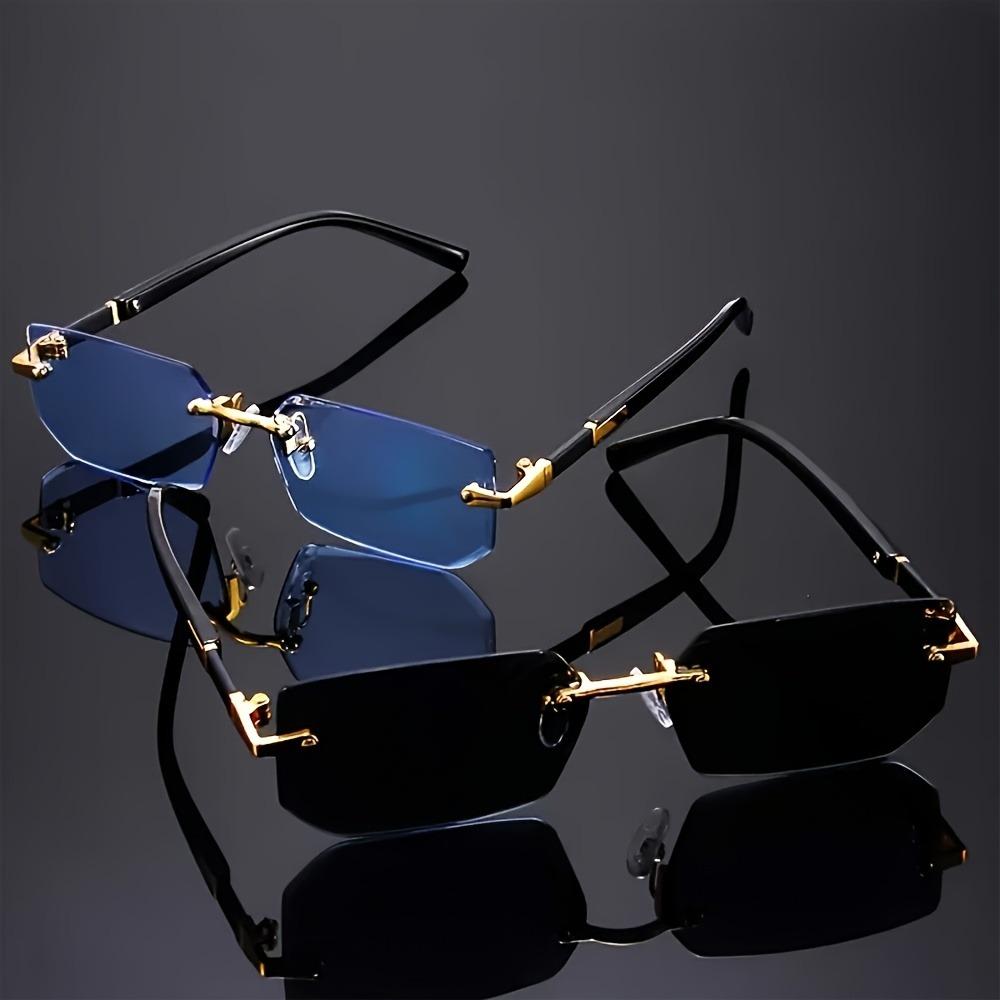 2 Pieces of Fashionable Glasses Set Retro Frameless Couple Metal Accessories Street Style and Daily Commuting Trend
2 Pieces of Fashionable Glasses Set Retro Frameless Couple Metal Accessories Street Style and Daily Commuting Trend