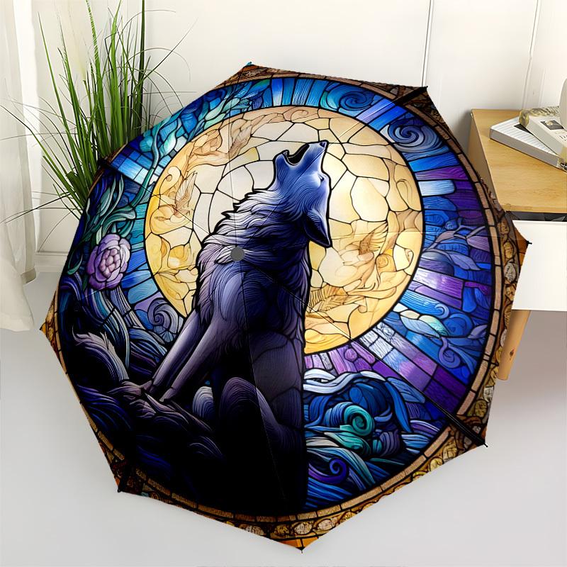 Wolf MoonThemed Automatic Opening and Closing umbrella 8 Ribs, Suitable for Leisure and Going Out, Outdoor Accessory, Gothic Style, Fashio
Wolf MoonThemed Automatic Opening and Closing umbrella 8 Ribs, Suitable for Leisure and Going Out, Outdoor Accessory, Gothic Style, Fashio