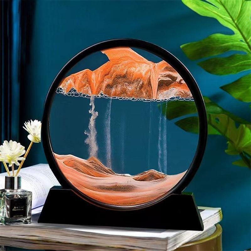 Художественная картина с движущимся песком, круглое стекло, 3D песочные часы, глубокий морской пейзаж, дисплей в движении, рамка с струящимся песком, 7 дюймов, для домашнего декора
Художественная картина с движущимся песком, круглое стекло, 3D песочные часы, глубокий морской пейзаж, дисплей в движении, рамка с струящимся песком, 7 дюймов, для домашнего декора