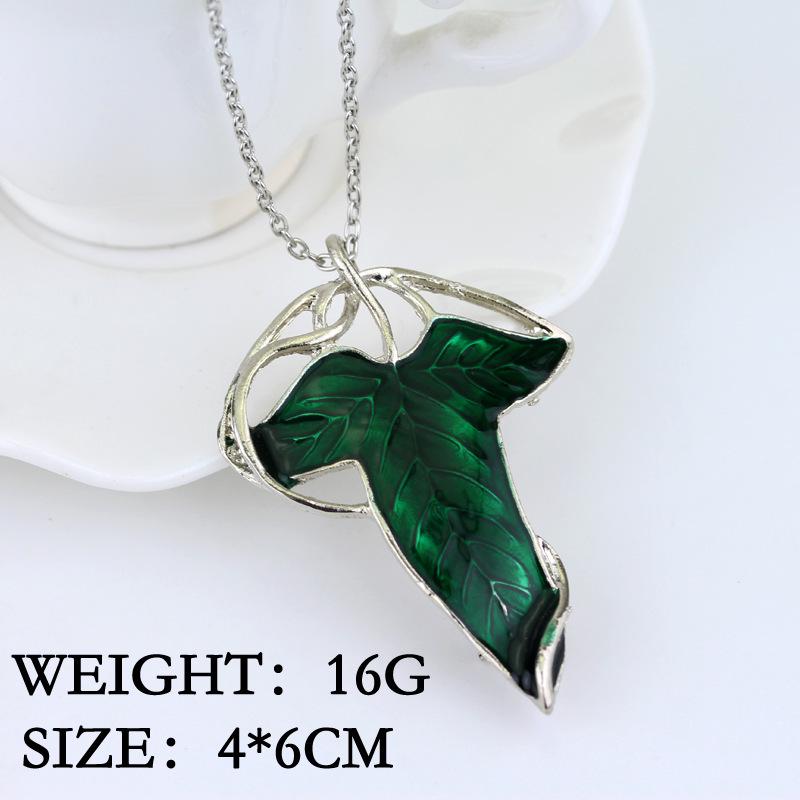 Elf King Green Leaf Brooch & Hobbit Crown Alloy Necklace Set
Elf King Green Leaf Brooch & Hobbit Crown Alloy Necklace Set