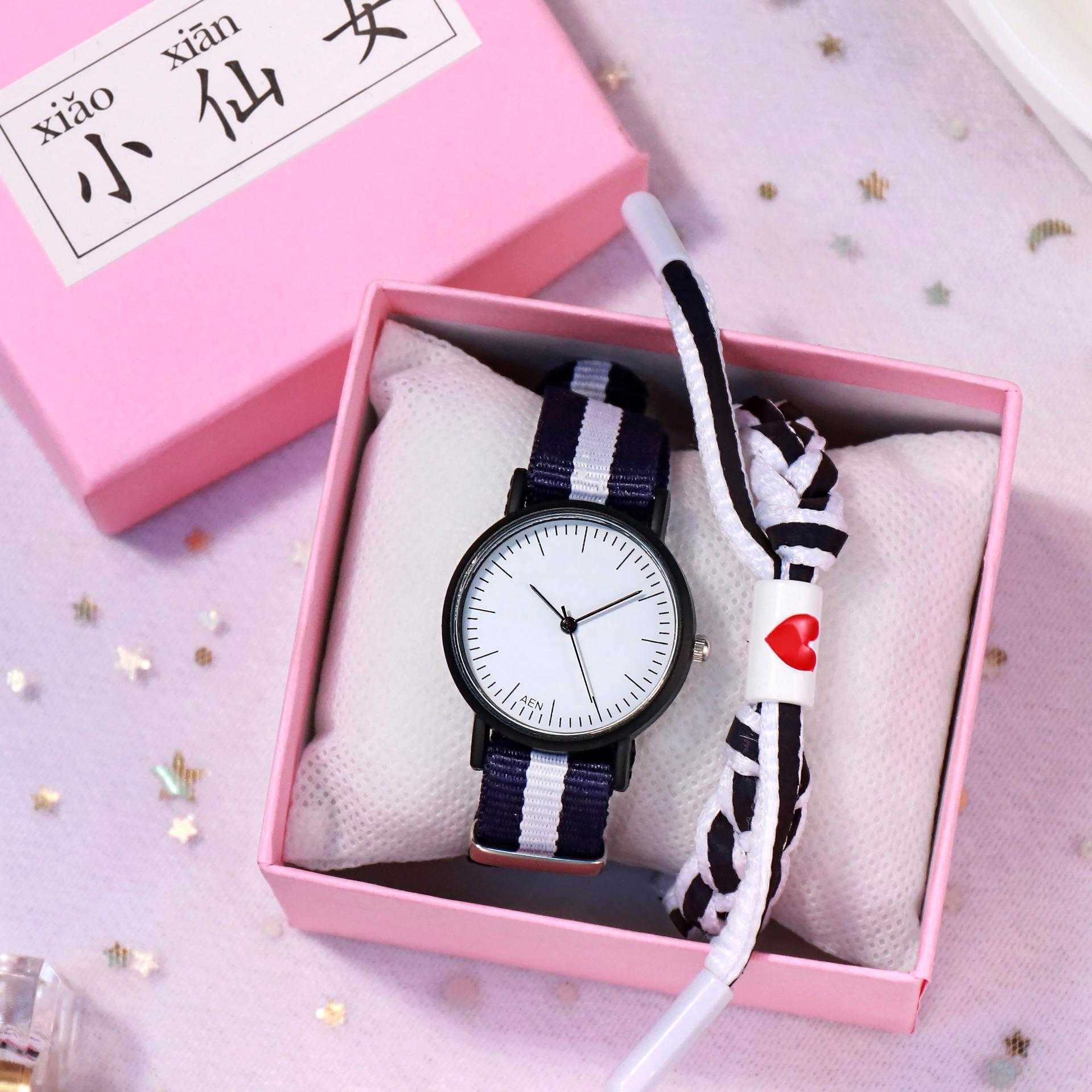 Women S Watch Student Simple Canvas Strap Micro-Business Watch Direct Sales
Women S Watch Student Simple Canvas Strap Micro-Business Watch Direct Sales