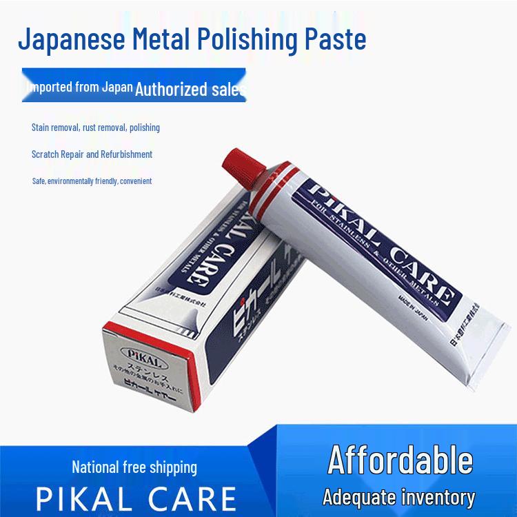 Original PIKAL CARE Japanese Metal Polishing Paste - Mirror Finish Polisher
Original PIKAL CARE Japanese Metal Polishing Paste - Mirror Finish Polisher