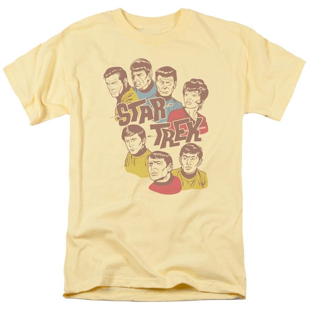 Star Trek Retro Illustrated Crew T-Shirt Sizes S-4XL NEW S
Star Trek Retro Illustrated Crew T-Shirt Sizes S-4XL NEW S