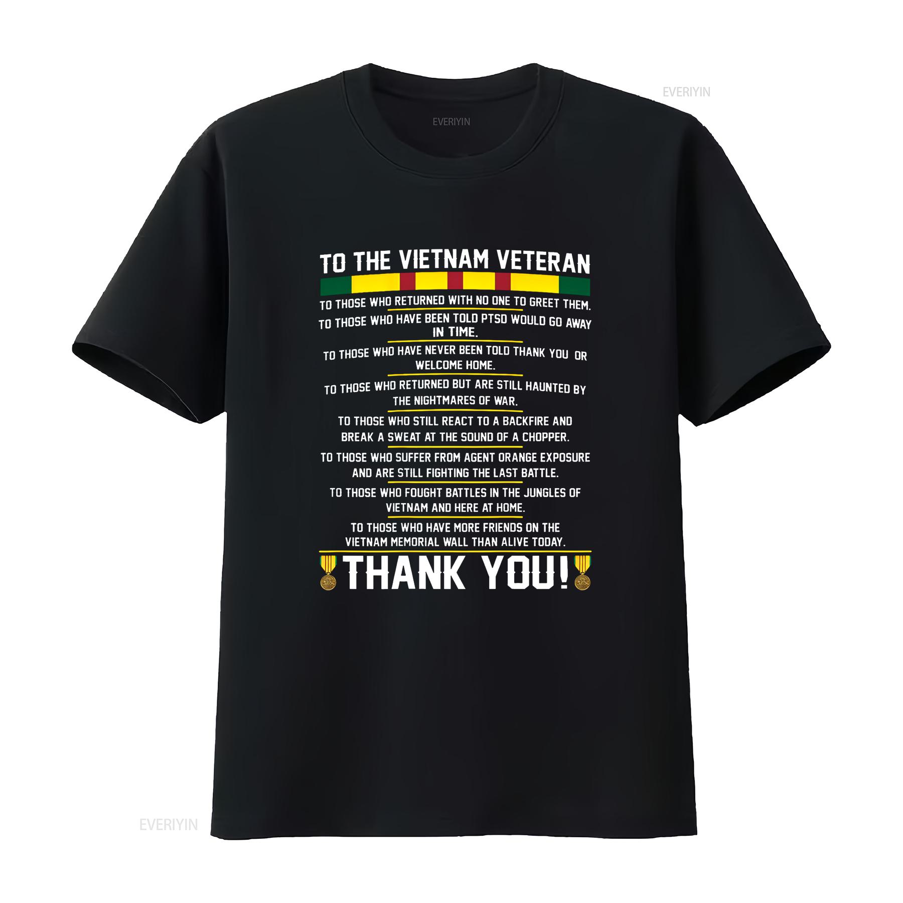 Mens Thank You To The Vietnam Veterans T Shirt vintage Washed Casual Top For Everyday Wear Slightly Comfortable Breathable 4XL
Mens Thank You To The Vietnam Veterans T Shirt vintage Washed Casual Top For Everyday Wear Slightly Comfortable Breathable 4XL