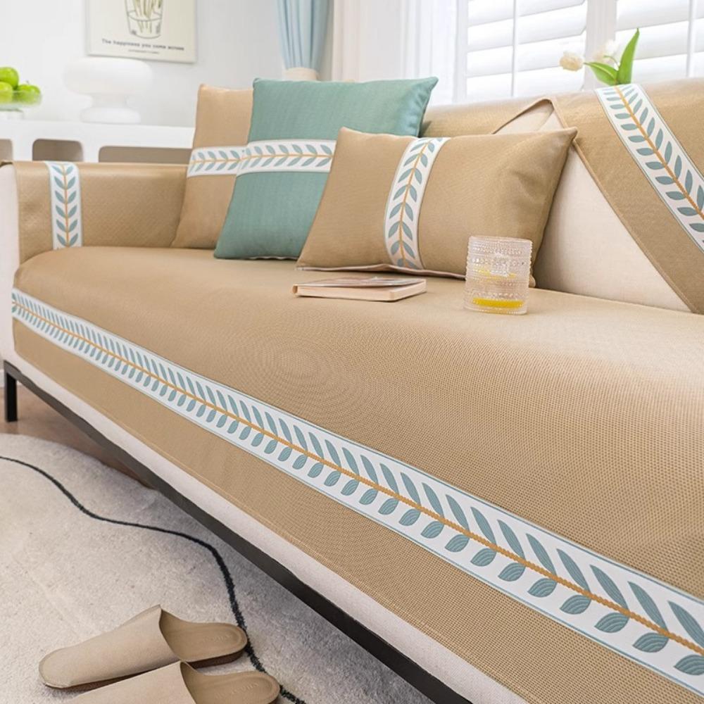 Summer Sofa Slipcover Ice Silk Sofa Pad Non Slip Modern Minimalist Cushion Cover Full Wrap Cooling Seat Mat 70 * 70cm
Summer Sofa Slipcover Ice Silk Sofa Pad Non Slip Modern Minimalist Cushion Cover Full Wrap Cooling Seat Mat 70 * 70cm